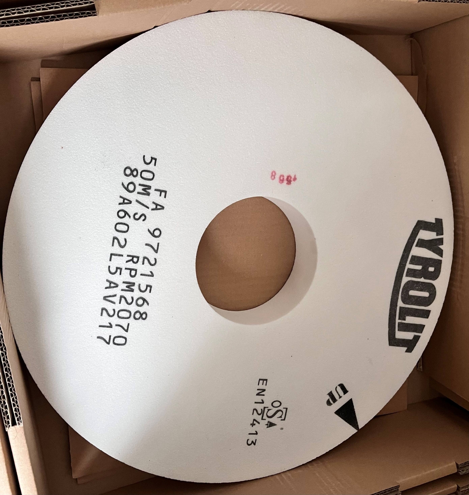 Tyrolit kerámia köszörű korong 460x50x127